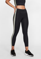 sportbroek Fuze Tights dames polyester zwart mt XS