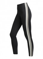 sportbroek Fuze Tights dames polyester zwart mt XS