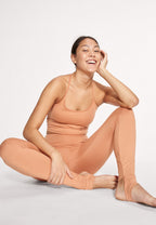 Röhnisch Sportbroek Shakti Tights dames polyester oranje mt M