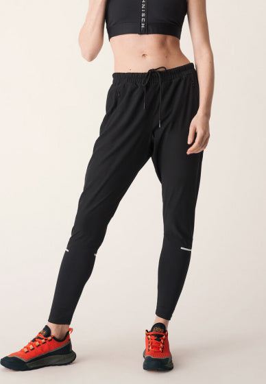 sportlegging Casual dames polyester zwart maat XXL