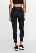 sportlegging dames polyester/elastaan zwart maat XL