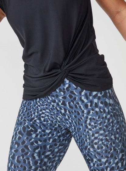 Röhnisch Sportlegging Flattering Printed dames blauw maat XS