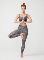 Röhnisch Sportlegging Flattering Printed dames grijs maat XS