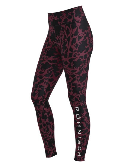 sportlegging Flattering Printed dames rood/zwart mt XS