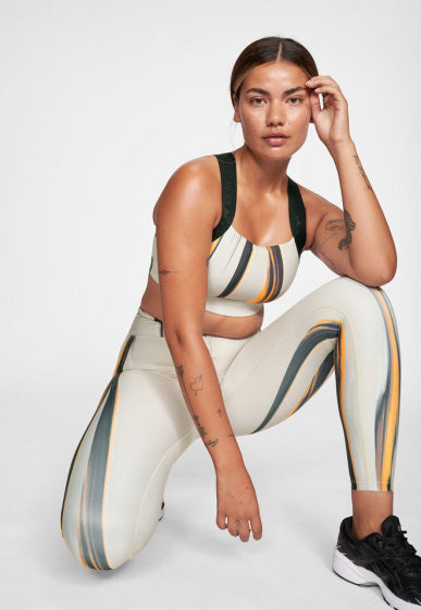 sportlegging Keira dames polyester wit maat M