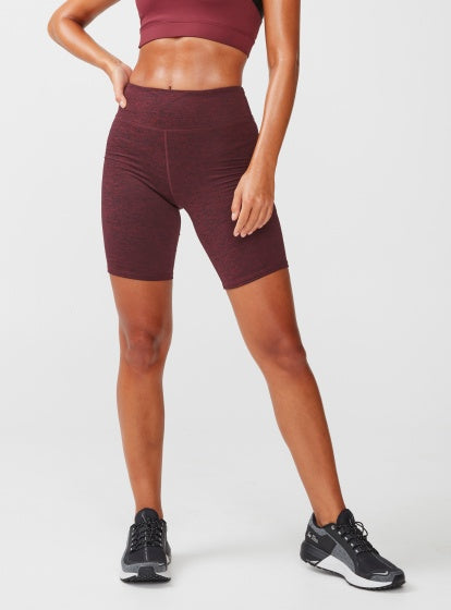 sportlegging Lasting dames bordeaux rood maat XS
