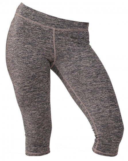 sportlegging Lasting Capri dames grijs/roze maat S
