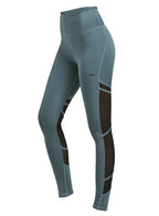 sportlegging Mesh Tape dames groen maat S