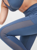 sportlegging Miko Tights dames blauw maat S