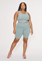 sportlegging Nora Lasting dames polyamide ijsblauw maat XS