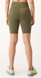 sportlegging Nora Lasting dames polyamide groen maat 3XL
