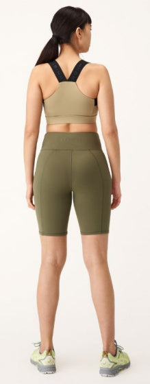 sportlegging Nora Lasting dames polyamide groen maat 3XL