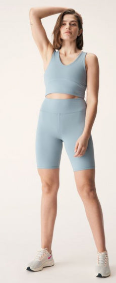 sportlegging Nora Lasting dames polyamide blauw maat L