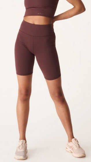 sportlegging Nora Lasting dames polyamide bruin maat XXL