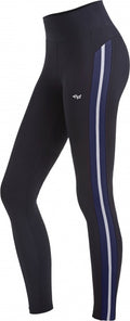 Röhnisch Sportlegging Shape dames zwart/blauw maat XS