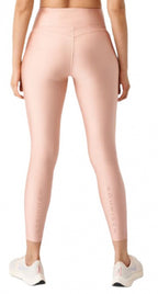 sportlegging Shiny dames polyamide zachtroze maat XL
