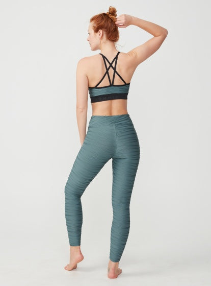 Röhnisch Sportlegging Wave dames groen maat XS