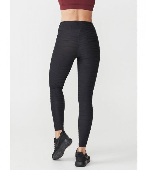 sportlegging Wave dames zwart maat XS