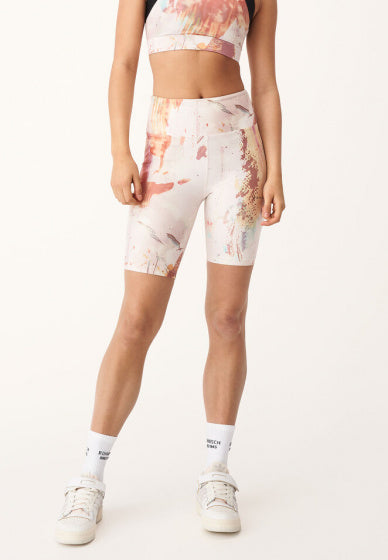 sportlegging Wildfire dames polyamide wit/roze maat 3XL