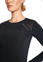 Röhnisch Sportshirt Asta dames polyester/elastaan zwart mt XS