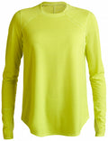 sportshirt Clara dames polyester/elastaan geel mt L