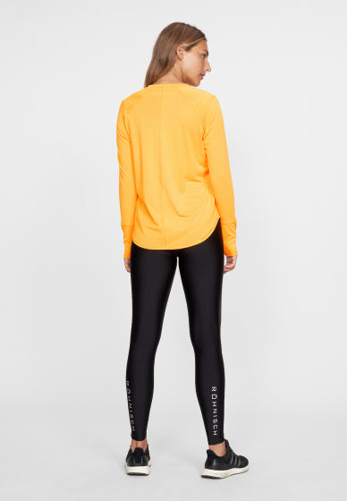 sportshirt Clara dames polyester neon oranje mt XXL