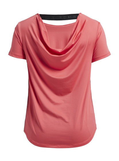 sportshirt deep back dames oranje maat S
