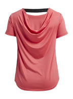 sportshirt deep back dames oranje maat S