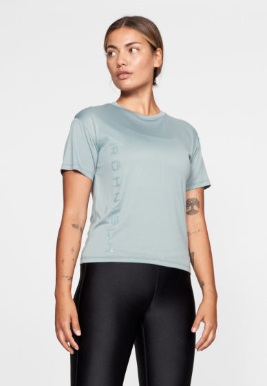 Röhnisch Sportshirt Ivy dames polyamide groen maat S