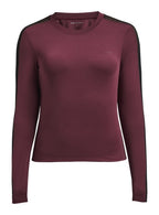 Röhnisch Sportshirt Mesh Block Longsleeve dames bordeaux maat M