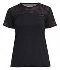 sportshirt Miko Tee dames zwart maat XS