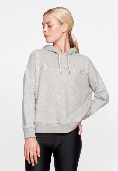 sportsweater Comfy Sweat dames polykatoen grijs mt M