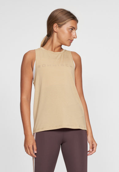 sporttop Clara dames polyester beige maat XXL
