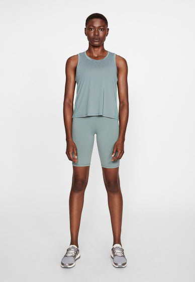 Röhnisch Sporttop dames polyester/elastaan blauw maat XXL