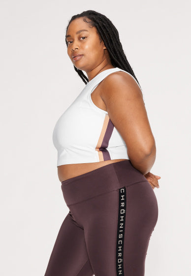 sporttop Fuze damens polyester wit maat XXL
