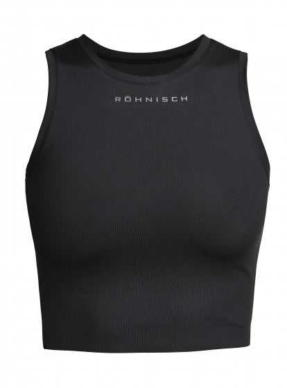 sporttop Fuze damens polyester zwart maat 3XL