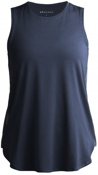 sporttop Miko dames polyester blauw maat XS