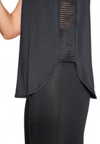 sporttop Miko dames polyester zwart maat XS