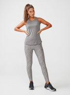 sporttop Solid dames grijs maat 3XL
