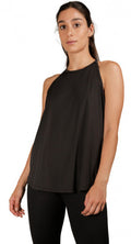 sporttop Strappy Top dames polyester zwart maat M