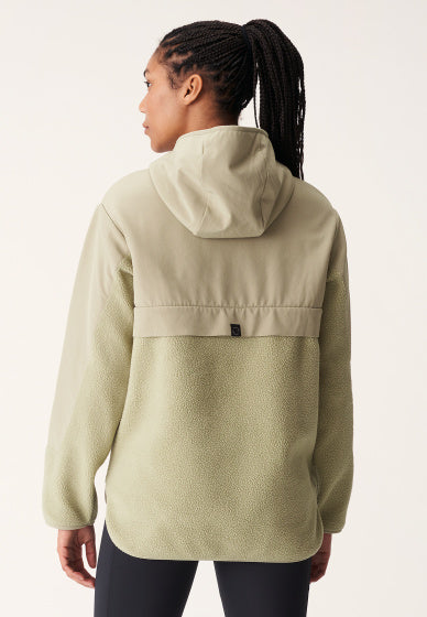 outdoortrui Corrine Pile Anorak polyester beige mt L