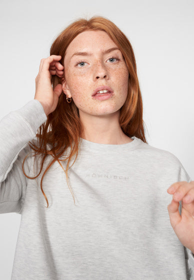 Röhnisch Sweatshirt To and From dames katoen grijs maat XS