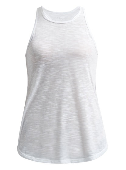 tanktop Sheer wit dames maat XXL