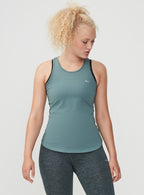 tanktop Solid groen dames maat XS