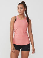 tanktop Solid roze dames maat 3XL