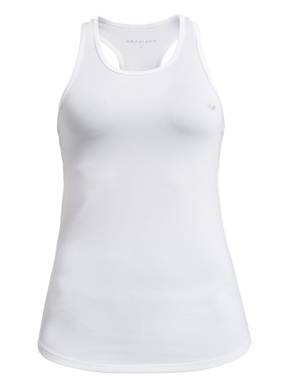 tanktop Solid wit dames maat XS
