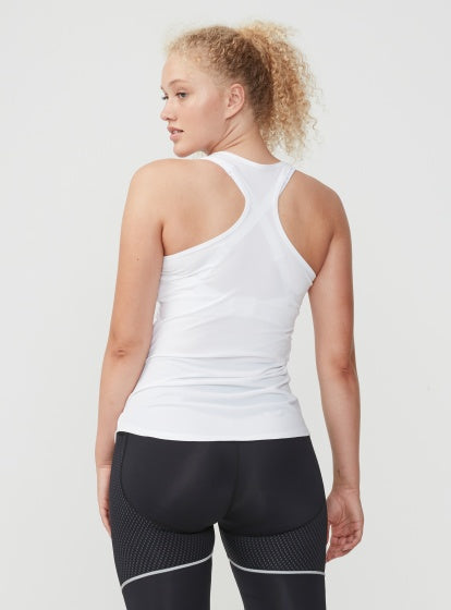 tanktop Solid wit dames maat XS