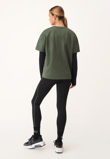 thermoshirt dames polyester/elastaan groen maat XXL