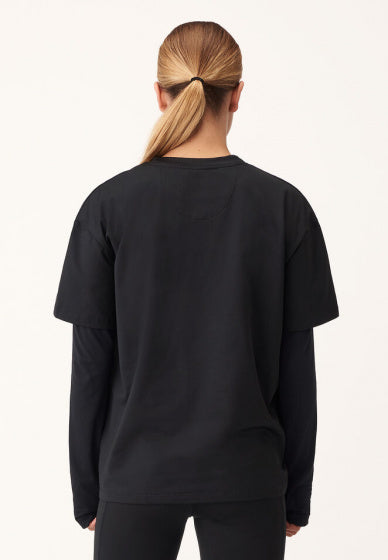 Röhnisch Thermoshirt dames polyester/elastaan zwart maat XXL