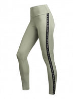 trainingsbroek Kay high waist polyseter groen mt XXL